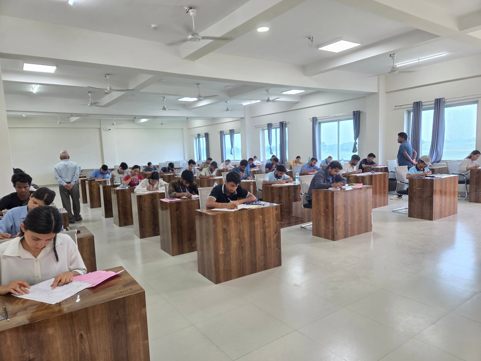Start of examination of BBA.LLB 2nd semester