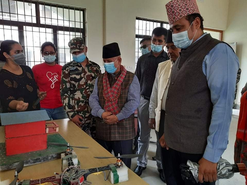 Honourable Governor of Province 1 Mr. Somnath Adhikari Pyasi visits MTU