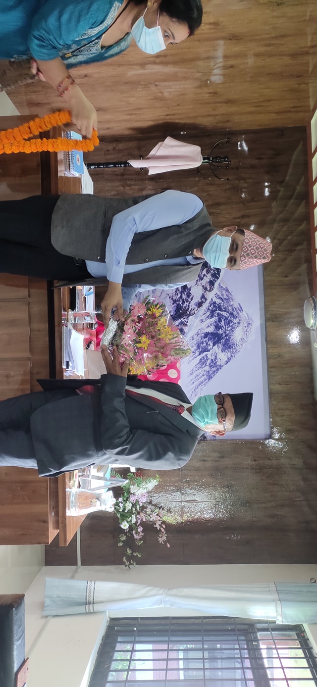 Welcome to newly appointed registrar of MTU, Dr. Dilanath Phuyel