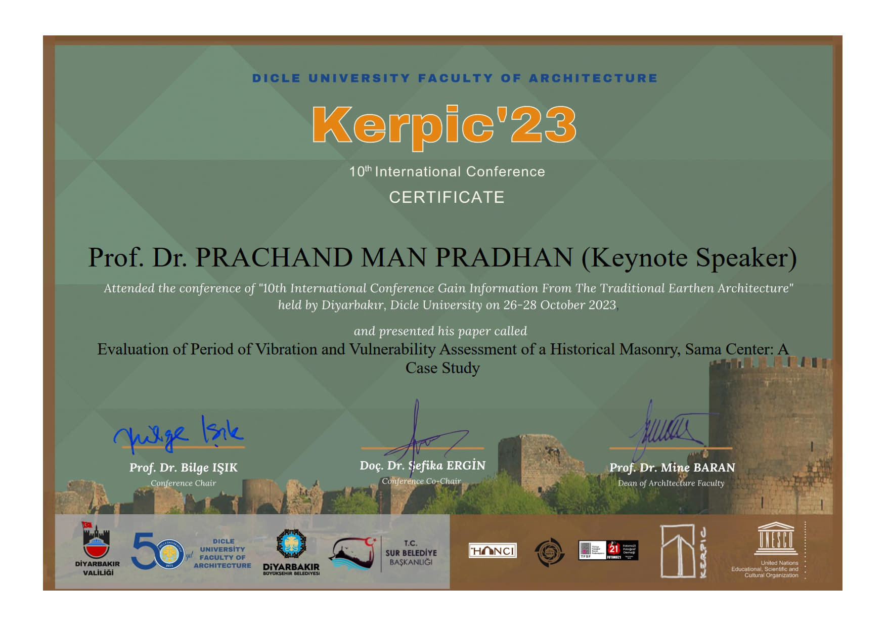 Keynote speech on 10th Int'l Conf. Kerpic'23