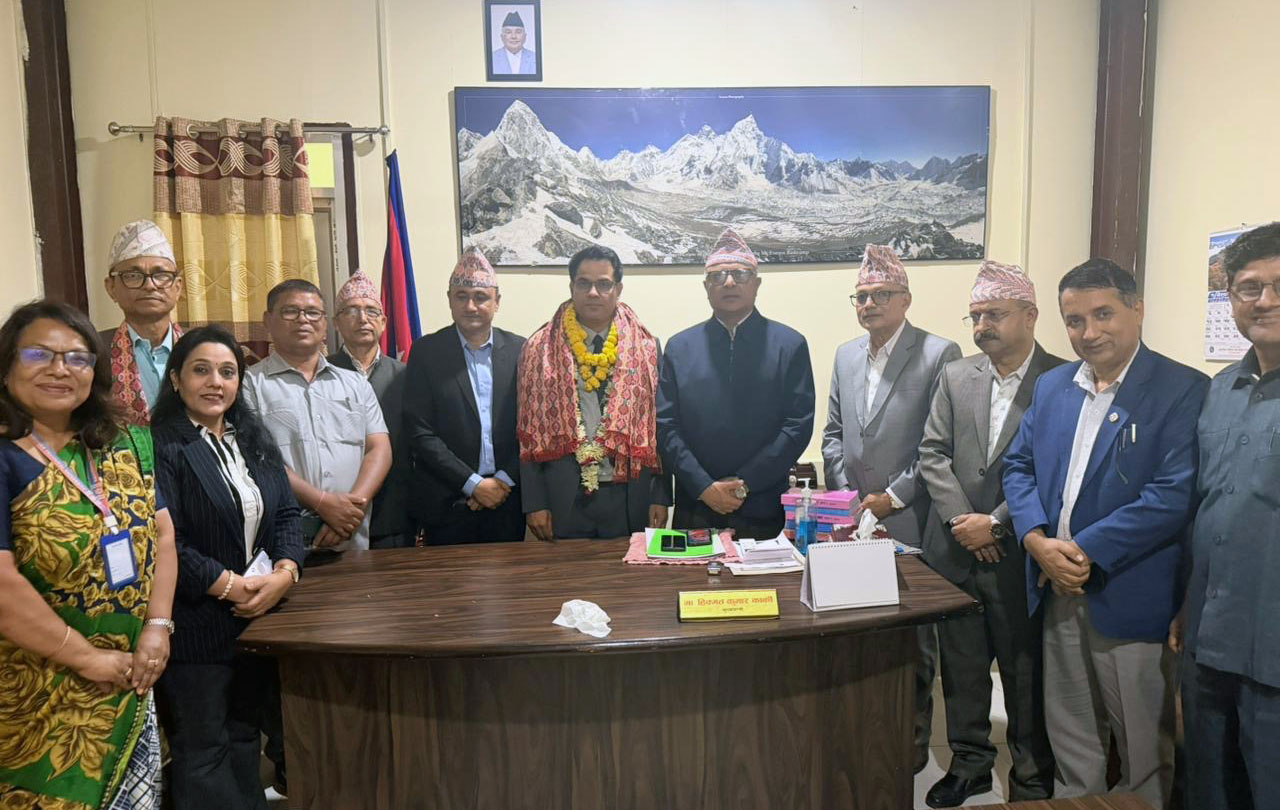 Manmohan Technical University Welcomes Newly Appointed Registrar, Dr. Kishor Adhikari