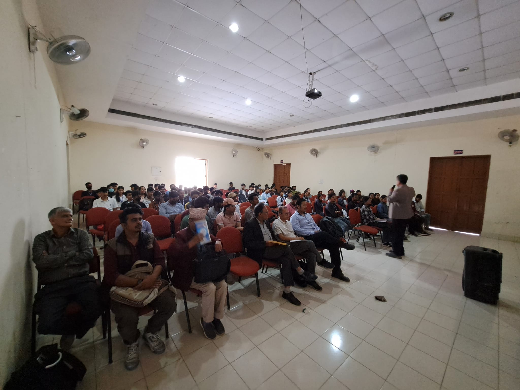 Talk Program by Dr. Nawa Raj Khatiwada