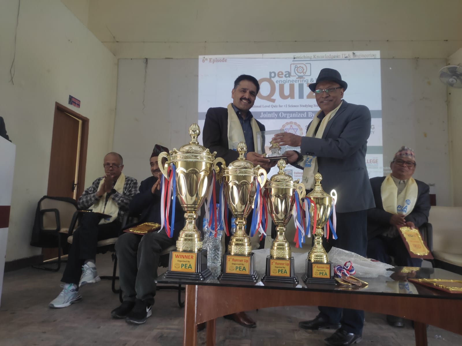 Manmohan Technical University, School of Engineering, Morang and PEA, Ktm jointly organized a Quiz contest Program.