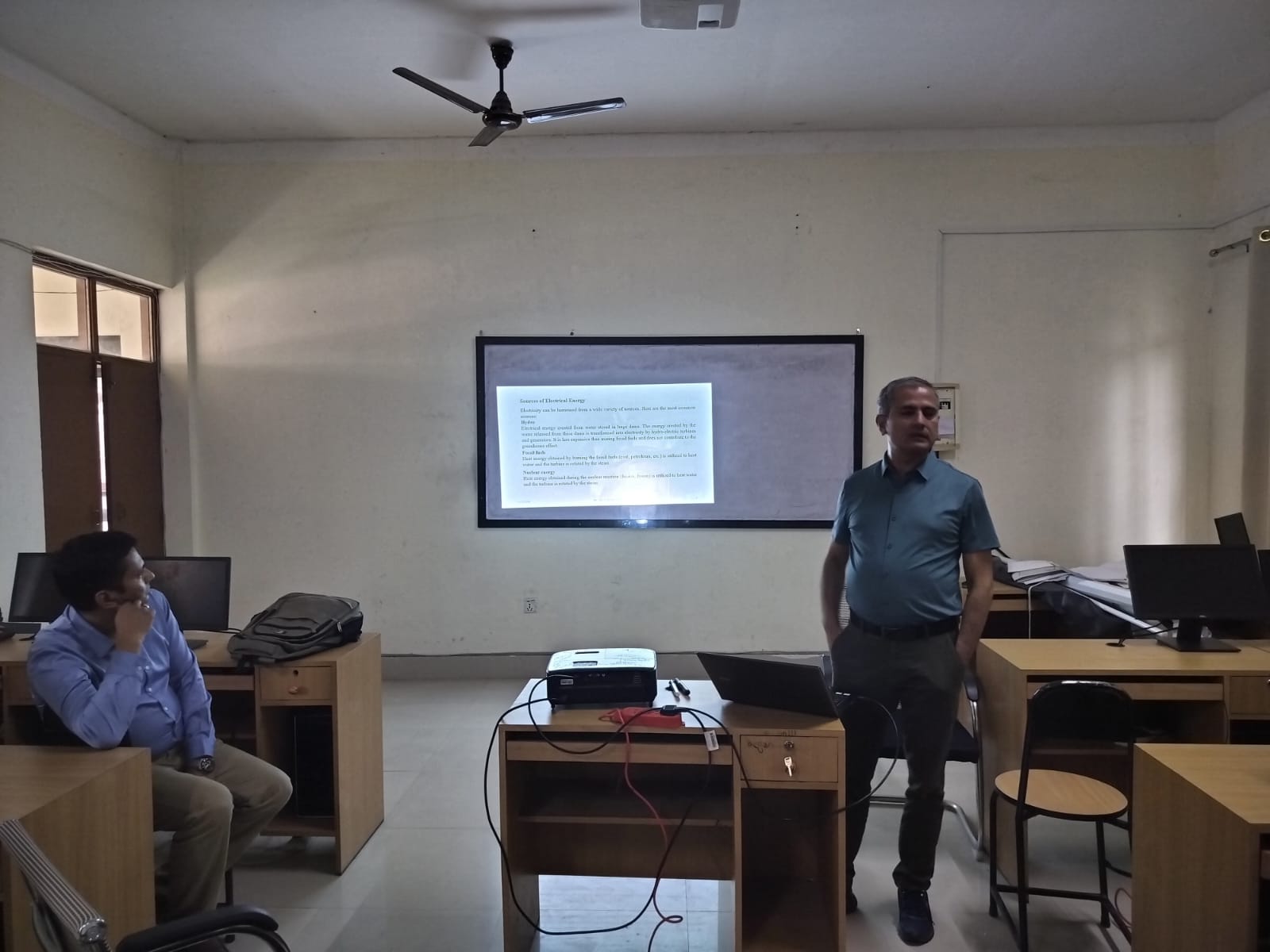 Guest Lectures to the Students of Electrical and Electronics Engg by Assoc. Prof. Dr. Basanta Kumar Gautam and Assoc. Prof. Dr. Ram Kaji Budathoki