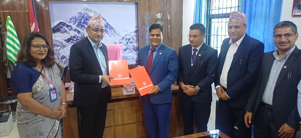 MoU signed between SoE, MTU and Nepal Engineering Council(NEC).