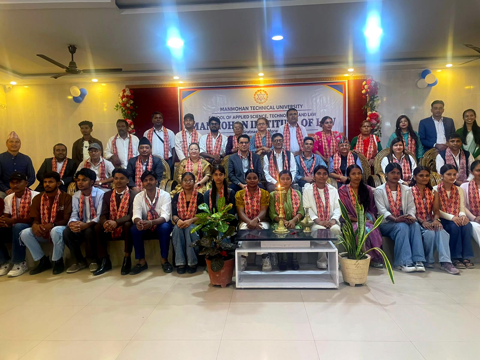Welcome & Orientation 2026 at Manmohan Institute of Law